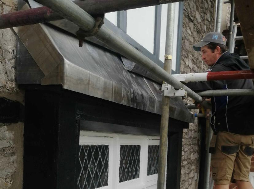 Lead Bay Window Roof