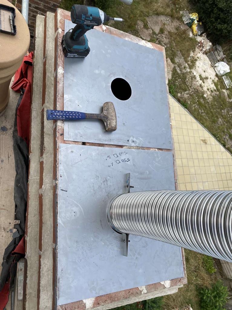 Stainless Flue Liner Install