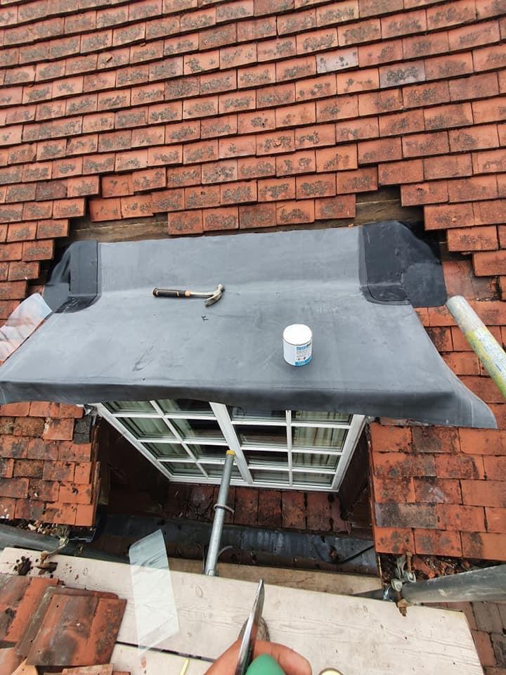 EPDM Dormer Cheek Repair